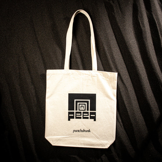 Beige Tote Bag - Peep